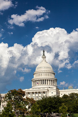 Naklejka premium United States Capitol Building, Washington, DC