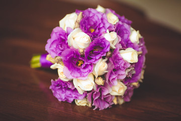 wedding flowers bouquet of bride