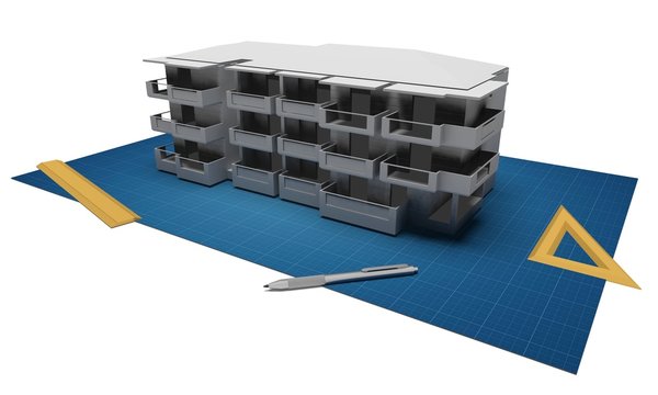 Progetto di edificio abitativo