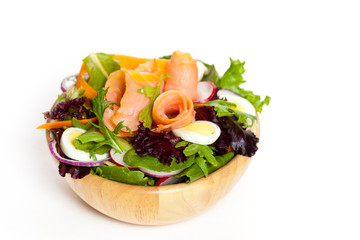Delicious Smoked Salmon Salad