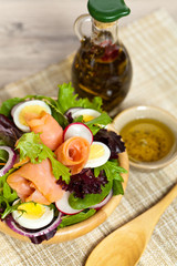 Delicious Smoked Salmon Salad