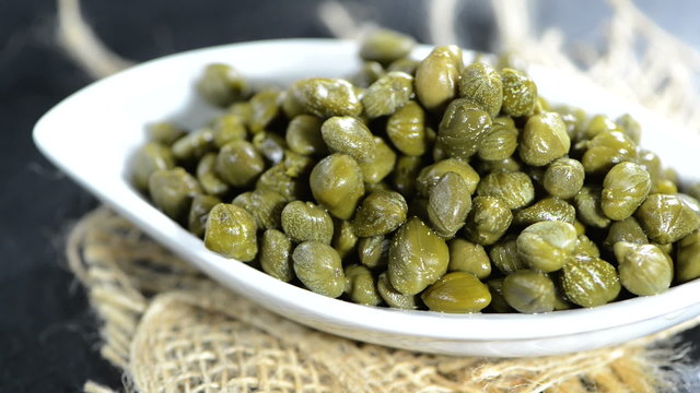 Rotating Capres (loopable full HD video file)