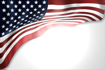 Fototapeta premium United States flag