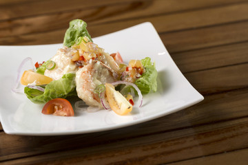 Cream prawn