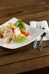 Cream prawn