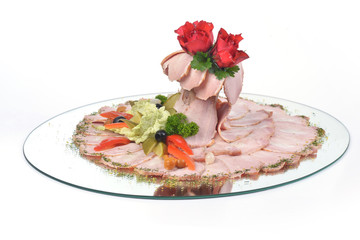 pieces of meat