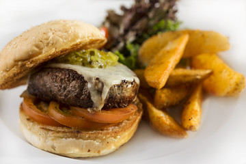 juicy chicken burger