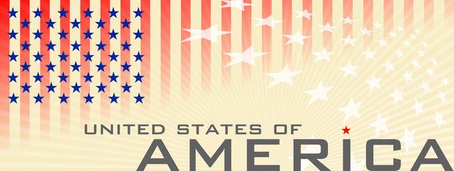 Banner USA National Day