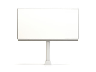 Blank billboard