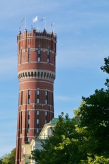 The historic water tower of Kalmar in Sweden © Frouwina Harmanna va