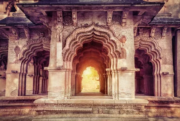 Selbstklebende Fototapete Indien Lotus Mahal in Hampi