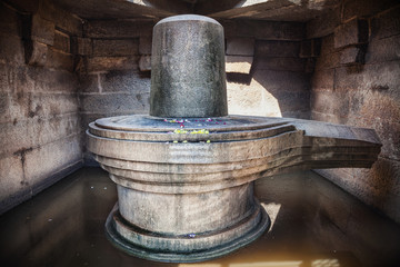 Shiva Lingam in Hampi