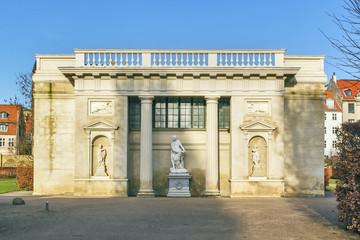 Fototapeta na wymiar the Pavilion in Rosenborg garden, Copenhagen