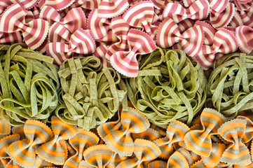 multicoloured pasta backgrounds