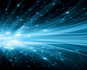 Abstract blue background