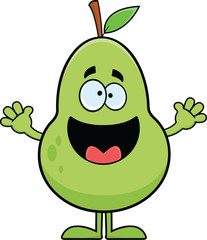 Cartoon Pear