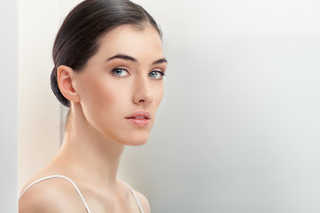 Naklejka premium healthy face