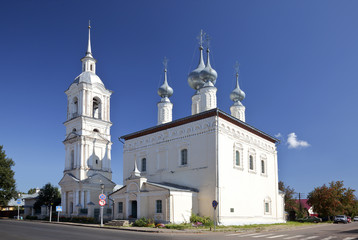 Fototapeta na wymiar Kościół Smoleński w Suzdal. Rosja