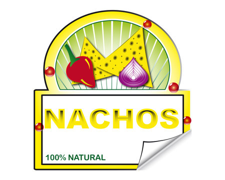 Nachos's label for marketplace