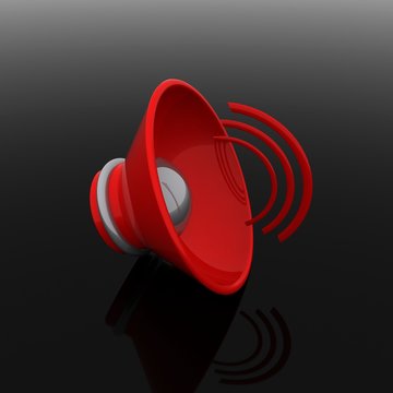 Audio speaker icon