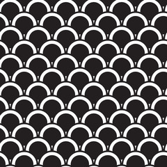 Seamless pattern with circles