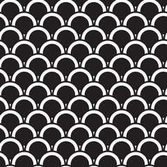 Fototapeta premium Seamless pattern with circles