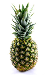 Fototapeta premium Pineapple on white