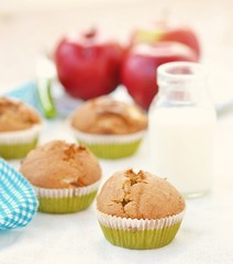 apples muffins