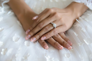 Obraz na płótnie Canvas Bride Hand