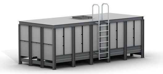 Промышленный резервуар для жидкости