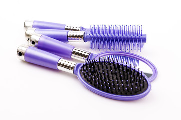 comb isolated white background