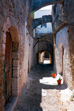 Street of Rhodes, Greece