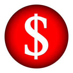 Obraz premium Money button