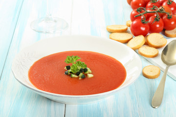 gaspacio con pomodoro