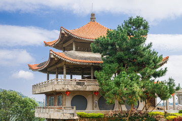 Pagoda Chinese style on Northern Thailand, Mae Salong