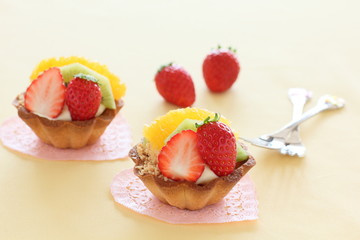 フレッシュフルーツのタルト