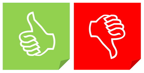 Like and dislike vote