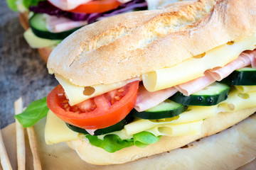 Cheesy sandwich