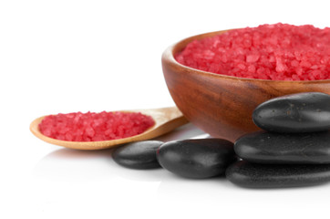 spa concept over white with sample text