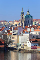 Obraz premium Prague St. Nicholas' Cathedral, Czech Republic
