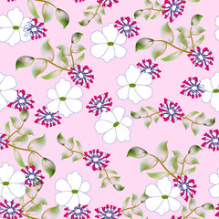 seamless background Floral pattern