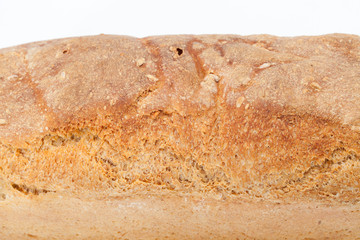 loaves of bread traditionally roasted.  Background. Close up.