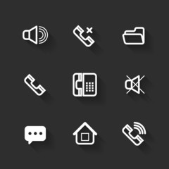 Vector design flat icons
