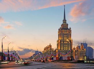 Moscow. Ukraine Hotel. Гостиница Украина