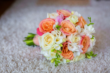 wedding flowers bouquet of bride