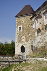 Fototapeta na wymiar Zamek w Lublanie, Słowenia 5