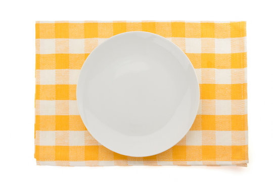 plate at napkin