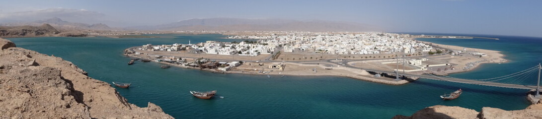 Fototapeta na wymiar Sur (Sur, kwaśny) Ash Sharqiyah Oman Sultanat Moyen Orient