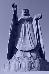 Fototapeta na wymiar Giant Buddha Statue in Japan