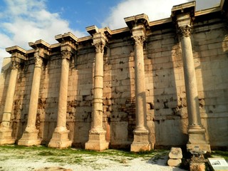 Greek Ruined Wall